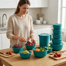 Kit Organização Inteligente Cozinha – 10 Potes + Bowl + Jarra