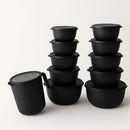 Kit Organização Inteligente Cozinha – 10 Potes + Bowl + Jarra
